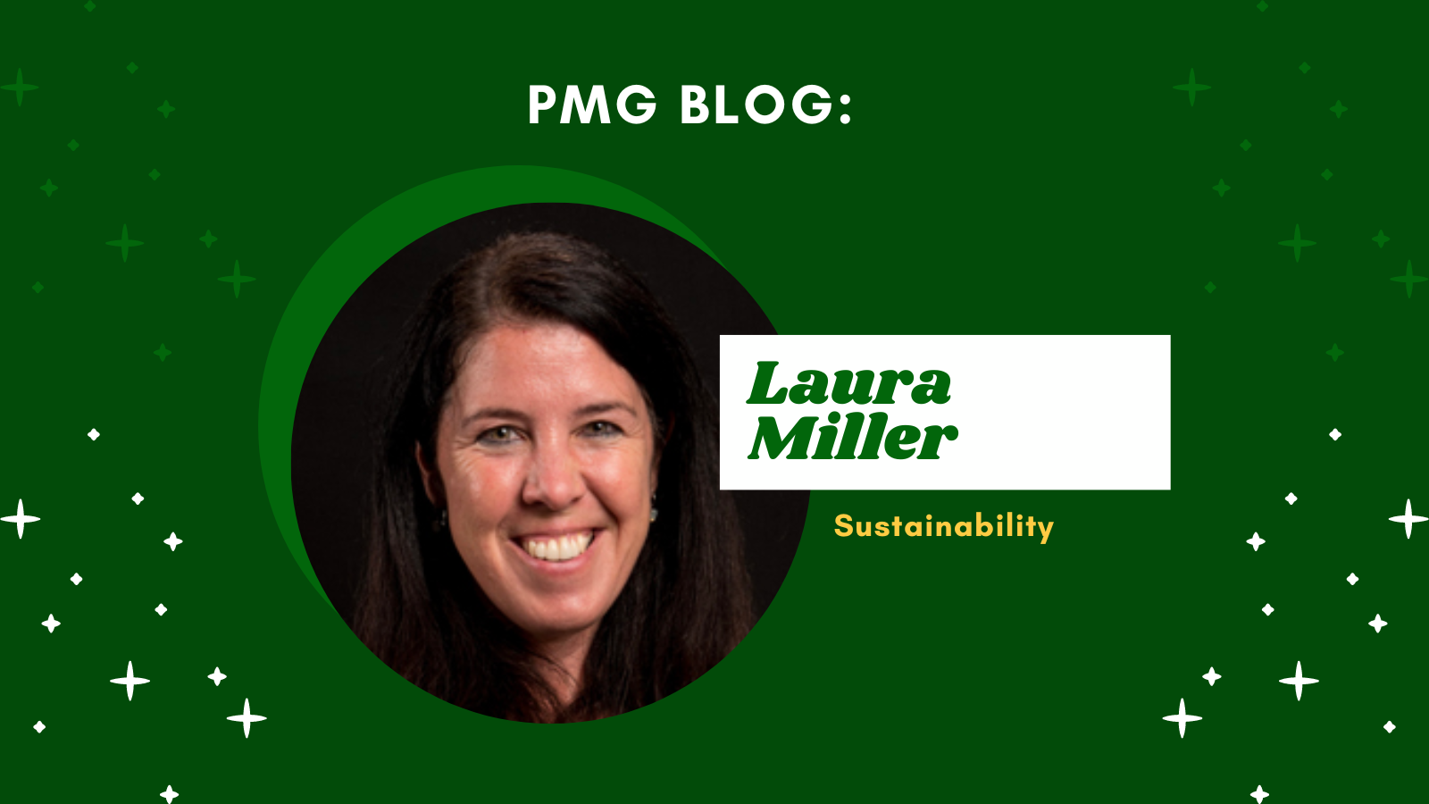 Sustainability at PMG