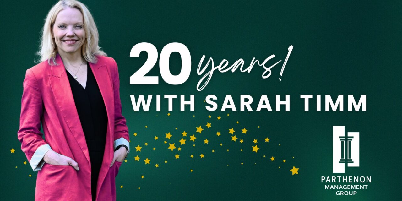 Sarah Timm’s 20th Anniversary with PMG