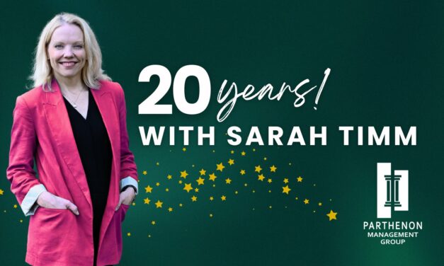 Sarah Timm’s 20th Anniversary with PMG